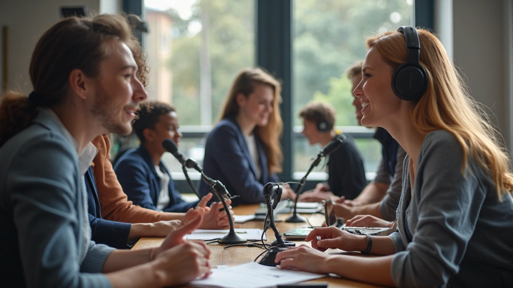 Nederlands uitspraak training klaslokaal