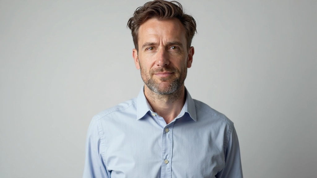 Man aan het spreken met zeer afgeronde lippen voor de Nederlandse U vocaal