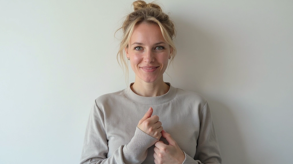 Vrouw aan het spreken met afgeronde lippen voor de Nederlandse E vocaal